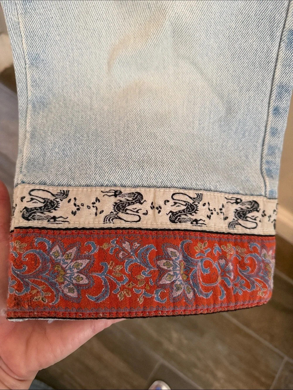 Vintage London Jean Victoria Secret Capri